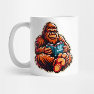 Believe in Yourself Funny Book Bigfoot Mug